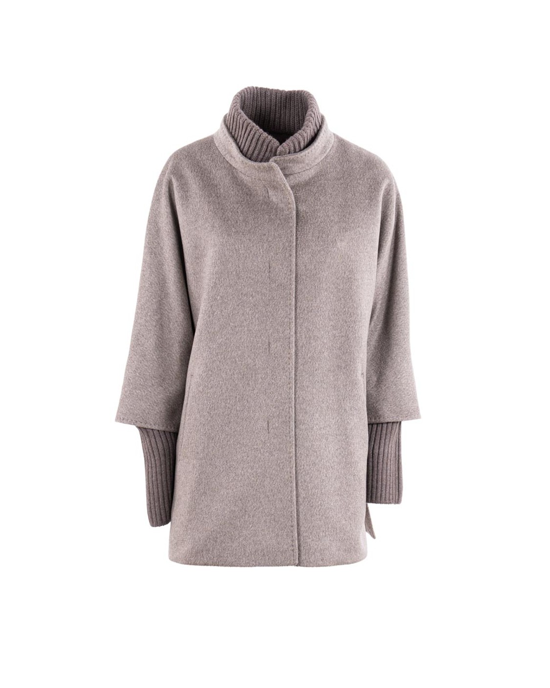 shop CINZIA ROCCA  Giaccone: Cinzia Rocca 100% cappotto corto oversize con dettagli in maglia in pura lana.
Monopetto.
Maniche lunghe.
Maniche e collo in maglia.
Chiusura con bottoni.
Composizione: 100% Lana.
Fabbricato in Italia.. U2430M1 65G7-4 number 5876493